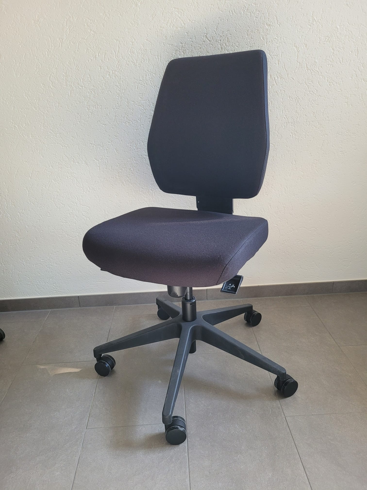  Bürostuhl,  Drehstuhl,  Rollenstuhl,  Schreibtischstuhl,  Jeansfarbig