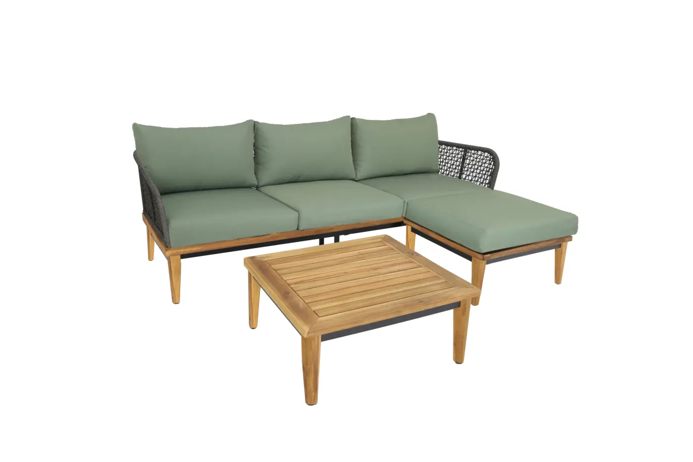 Gartenlounge Locarno, Eckgarnitur klein
