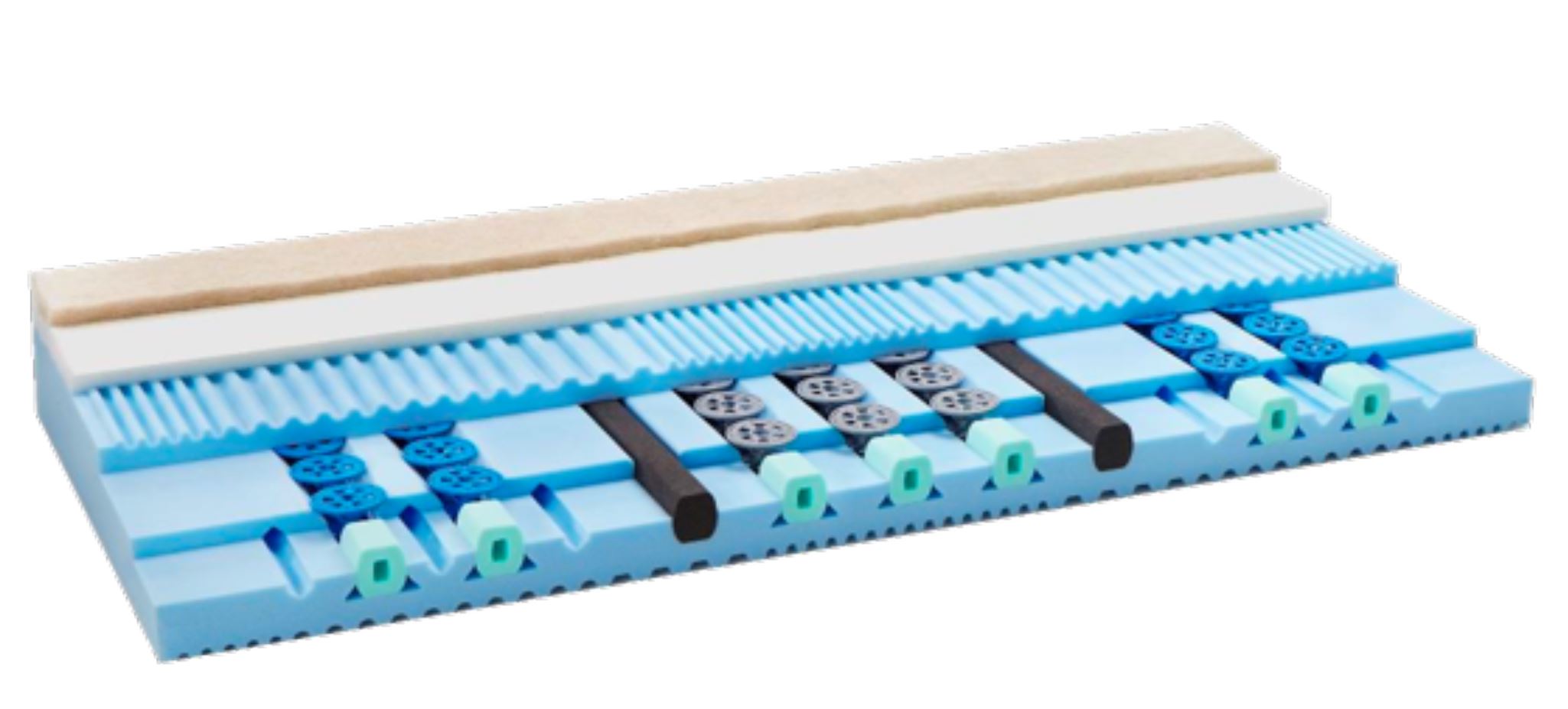 Brig 160/200cm extra feste Matratze