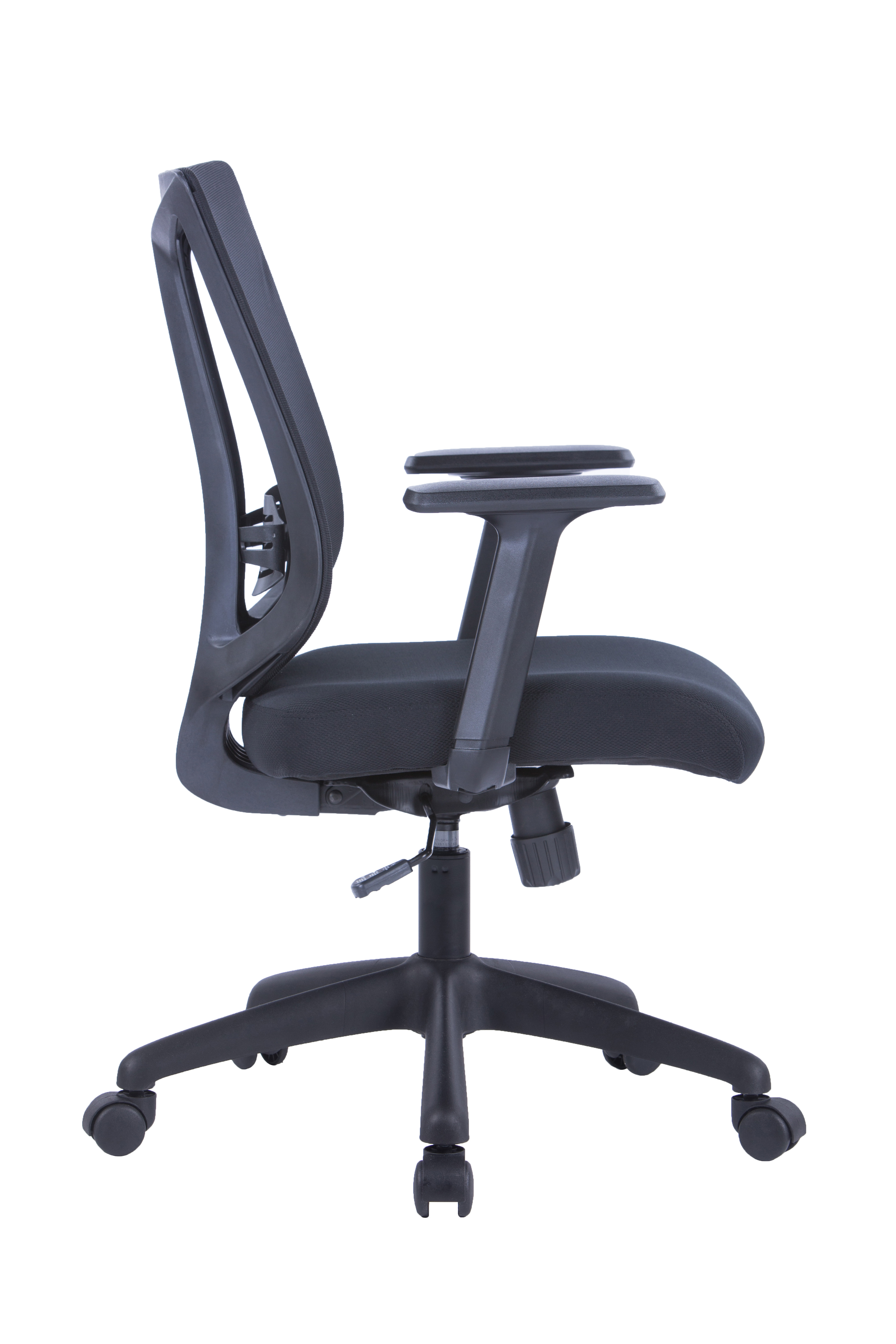 Bürostuhl, Ergonomischer Stuhl, Rollenbasis, Höhenverstellung, Mesh-Sitz